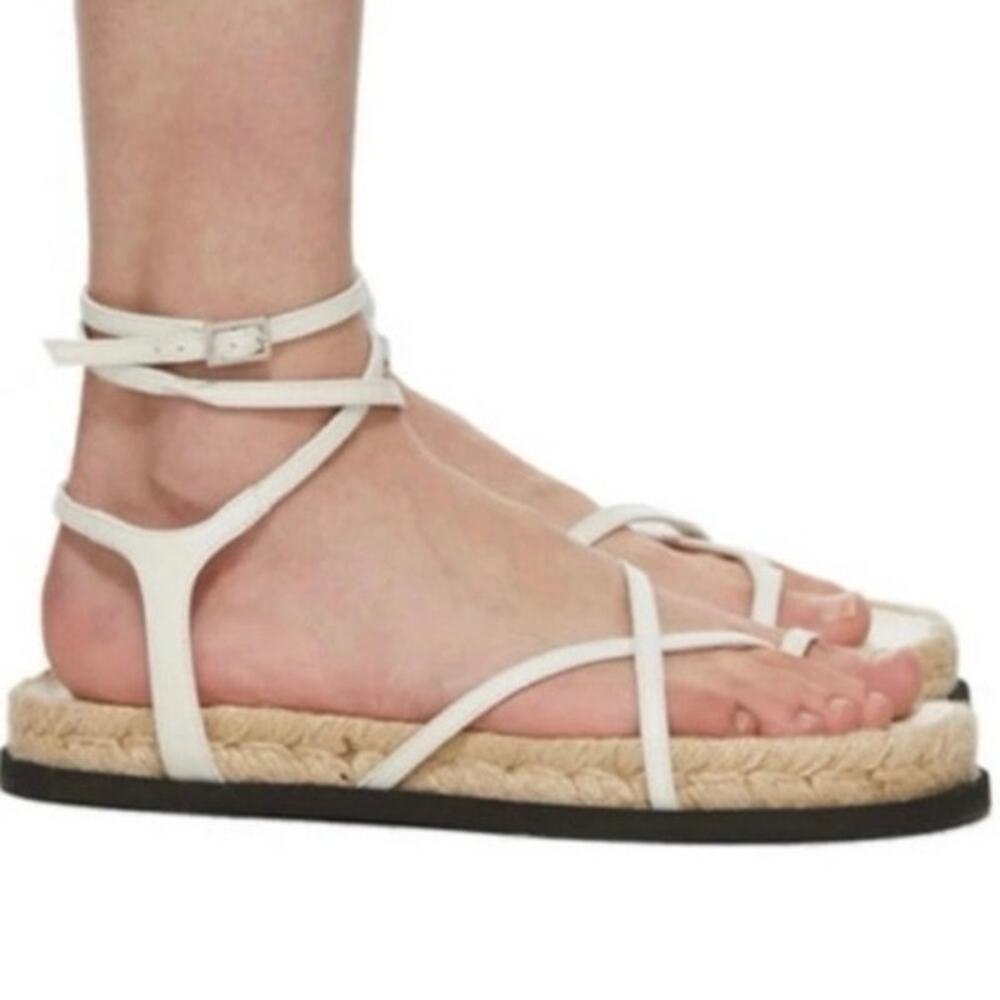 3.1 Phillip Lim “Yasmine” espadrille sandals ivory 37
